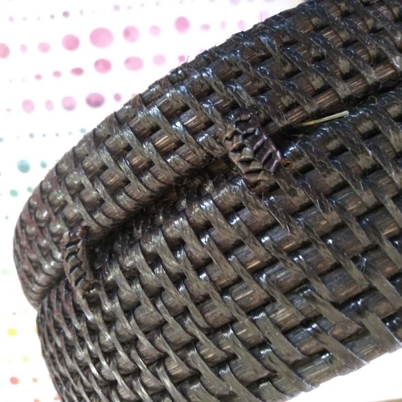 Lokatan Rattan Roundie Lotus Shoulder Bag - Picture 6 of 9